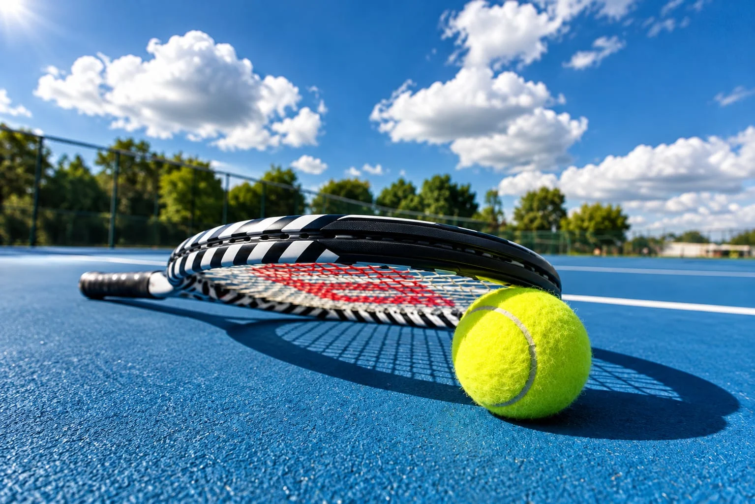 Tennis equipment — sports illustration