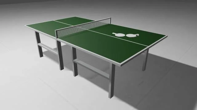Table tennis tables — supplied service image