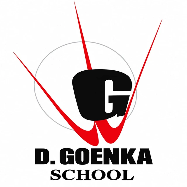 D. Goenka School logo