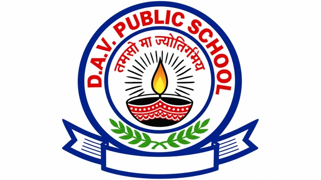 D.A.V. Public School logo