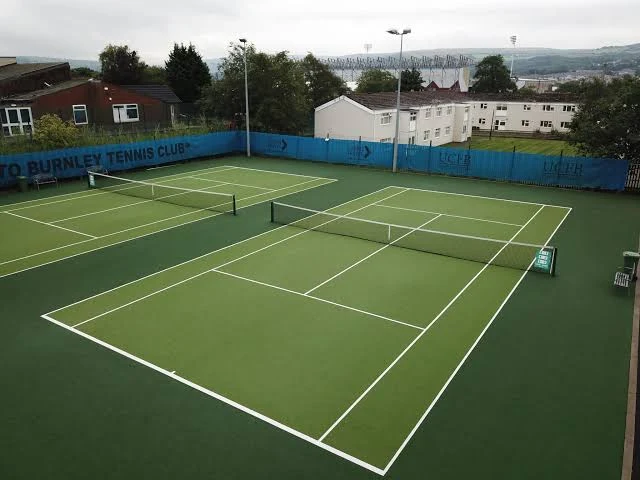 Outdoor courts shown on the SchoolSRS website